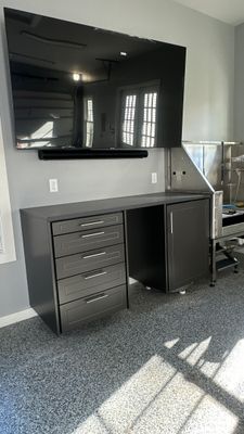 Kurt E let us take care of his custom cabinet needs