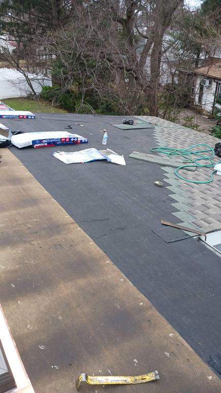 Partial Roof Replacement by Island Roofing Inc.