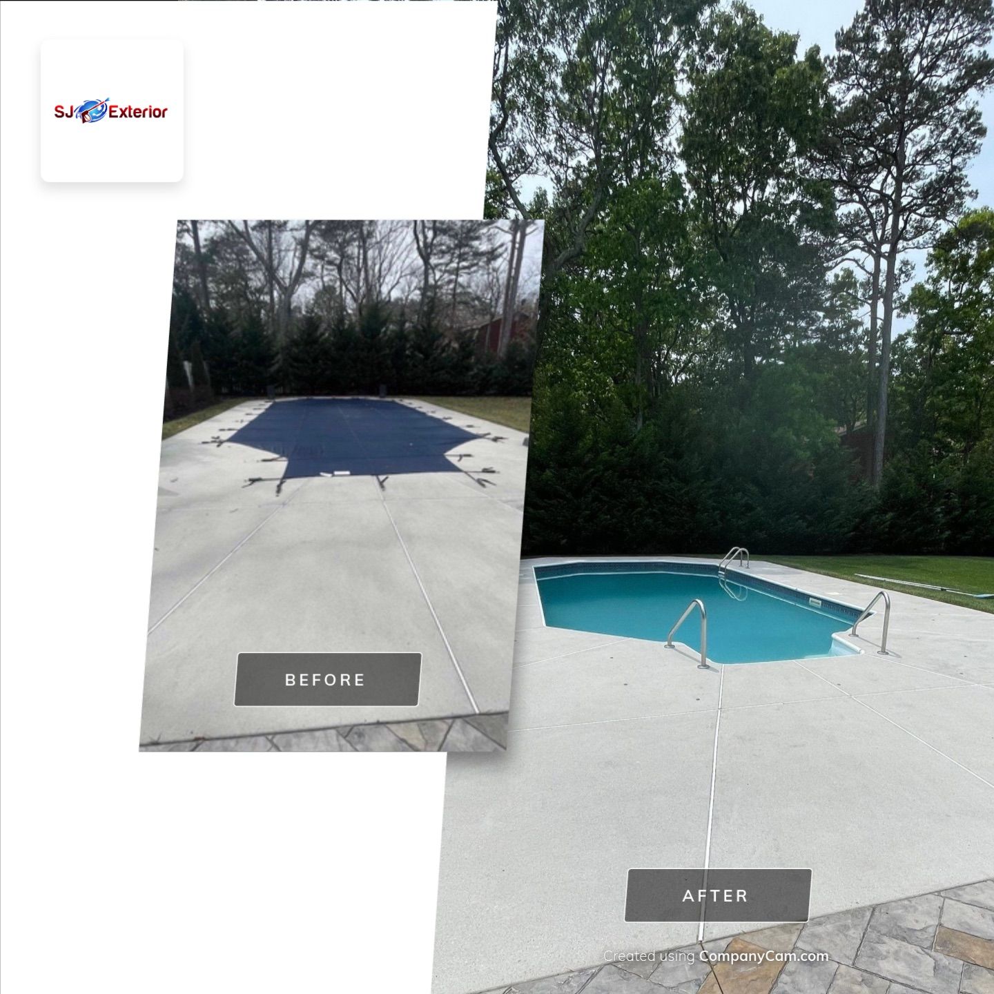 Concrete Cleaning by SJ Exterior