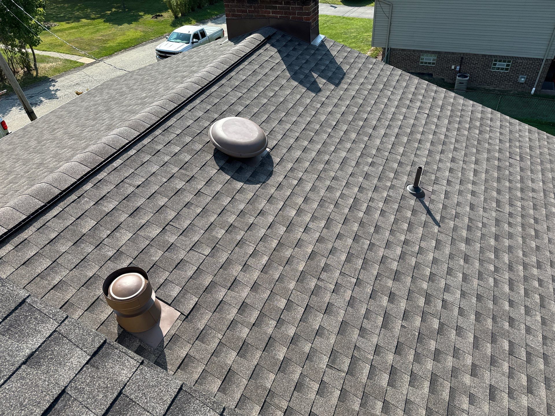 Residential Roofing Installation using GAF HDZ SHINGLES by La Bendicion Contruction Llc
