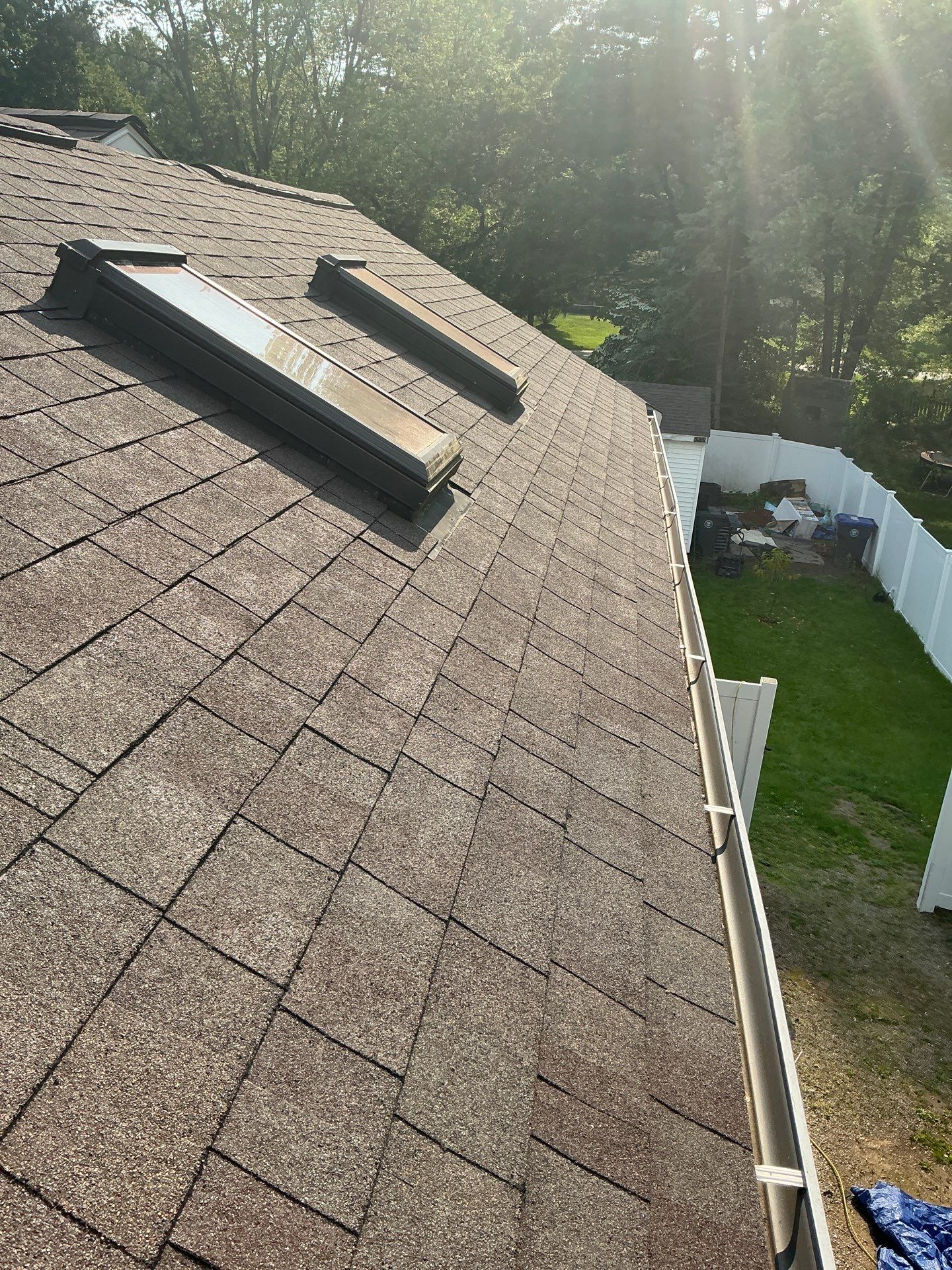 Full Roof Replacement & Chimney Repair – Onyx Black, MA by Mighty Dog Roofing of Greater Middlesex County