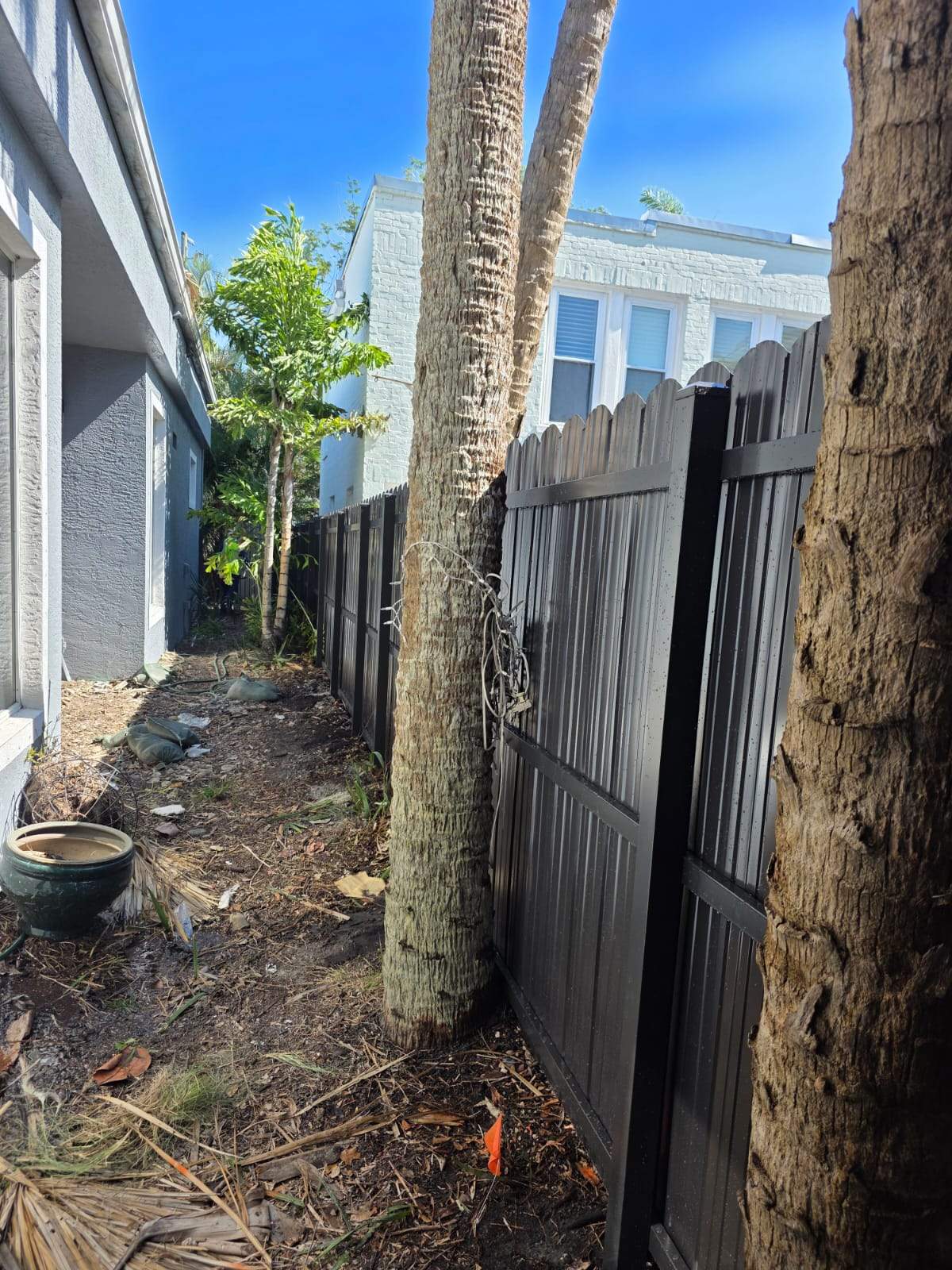 Metal Fence for Illusions Salon & Spa in Punta Gorda by True Fence LLC