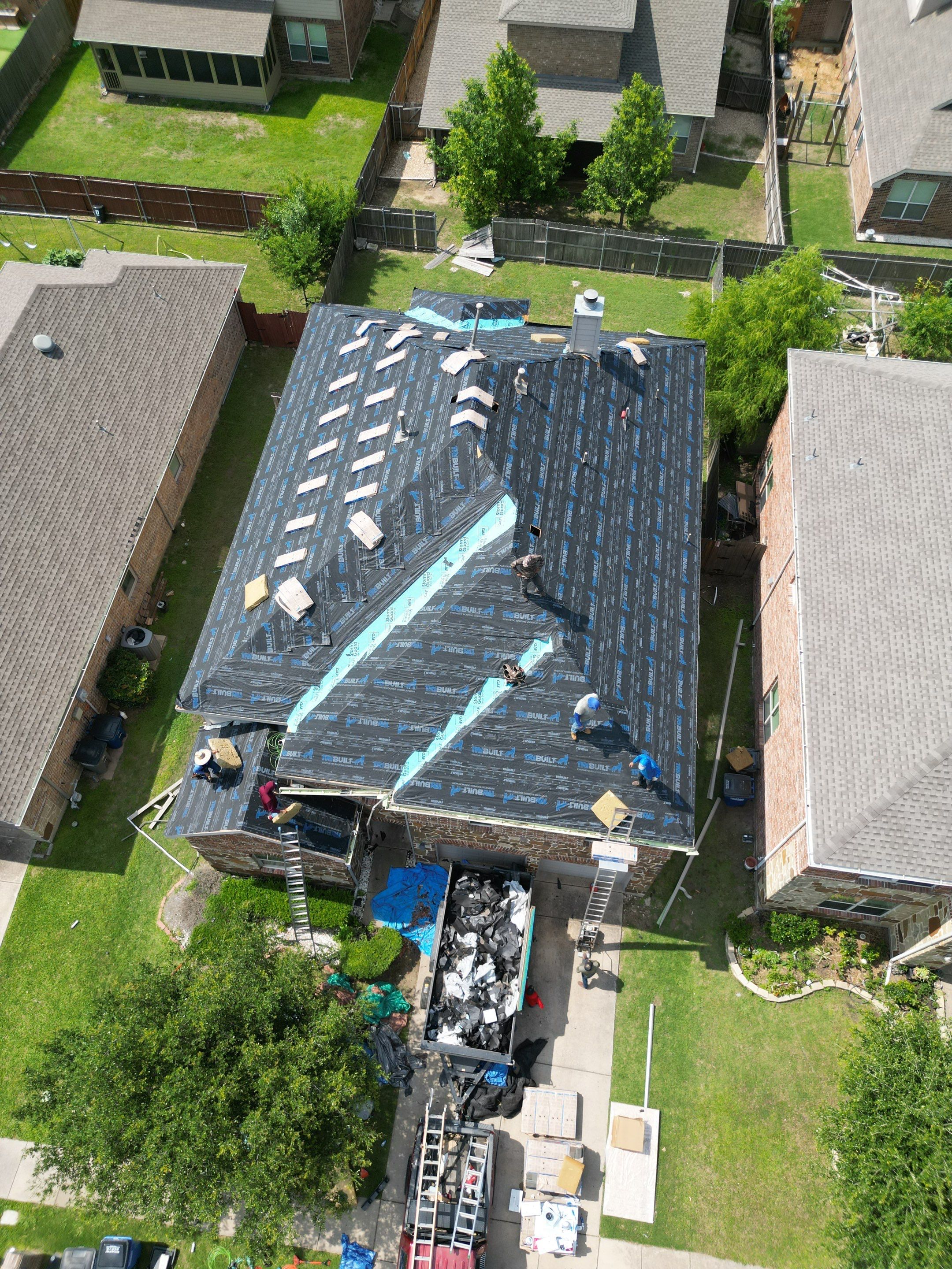 Project in Wylie by Rhino Roofing and General Contracting, LLC