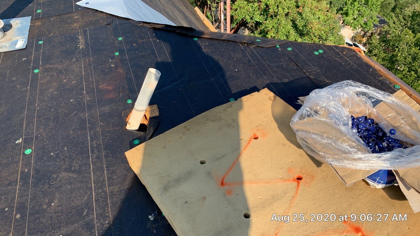 Solar Panel Install with a New Roof by First United Roofing & Construction