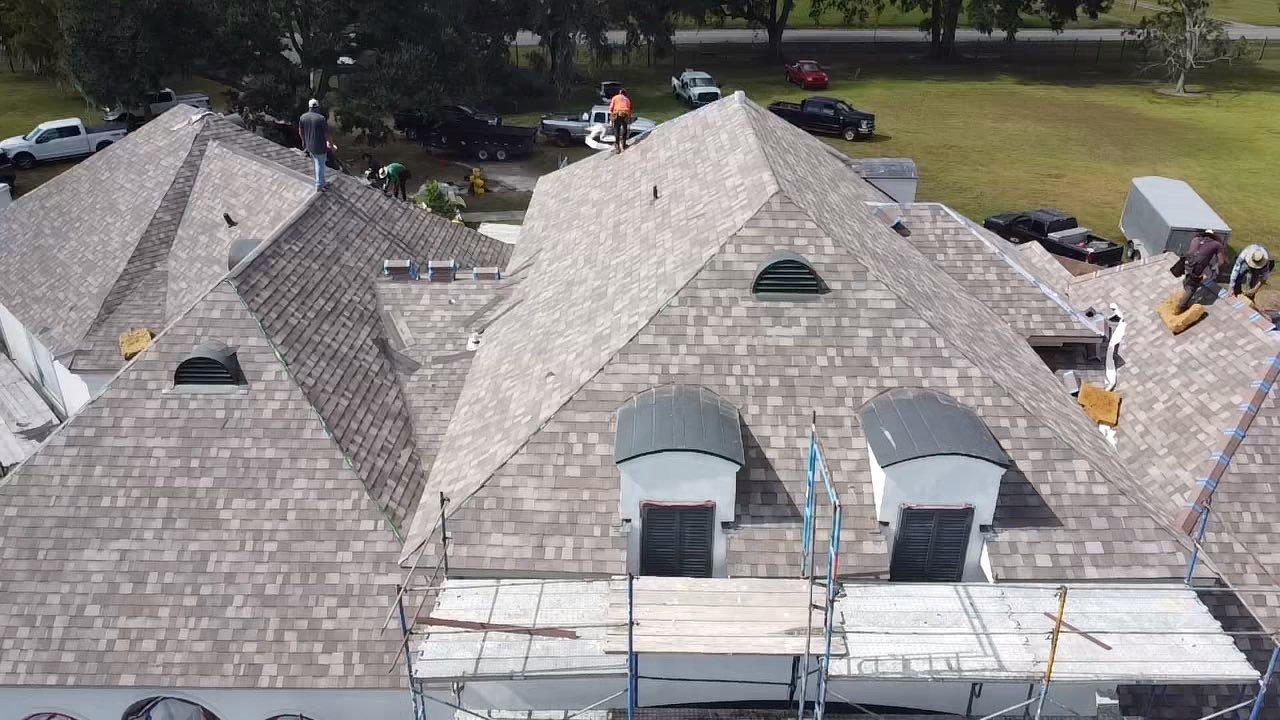 Residential Roof Installation with Hecker Clay Ridge Caps by CTL Pro Construction LLC