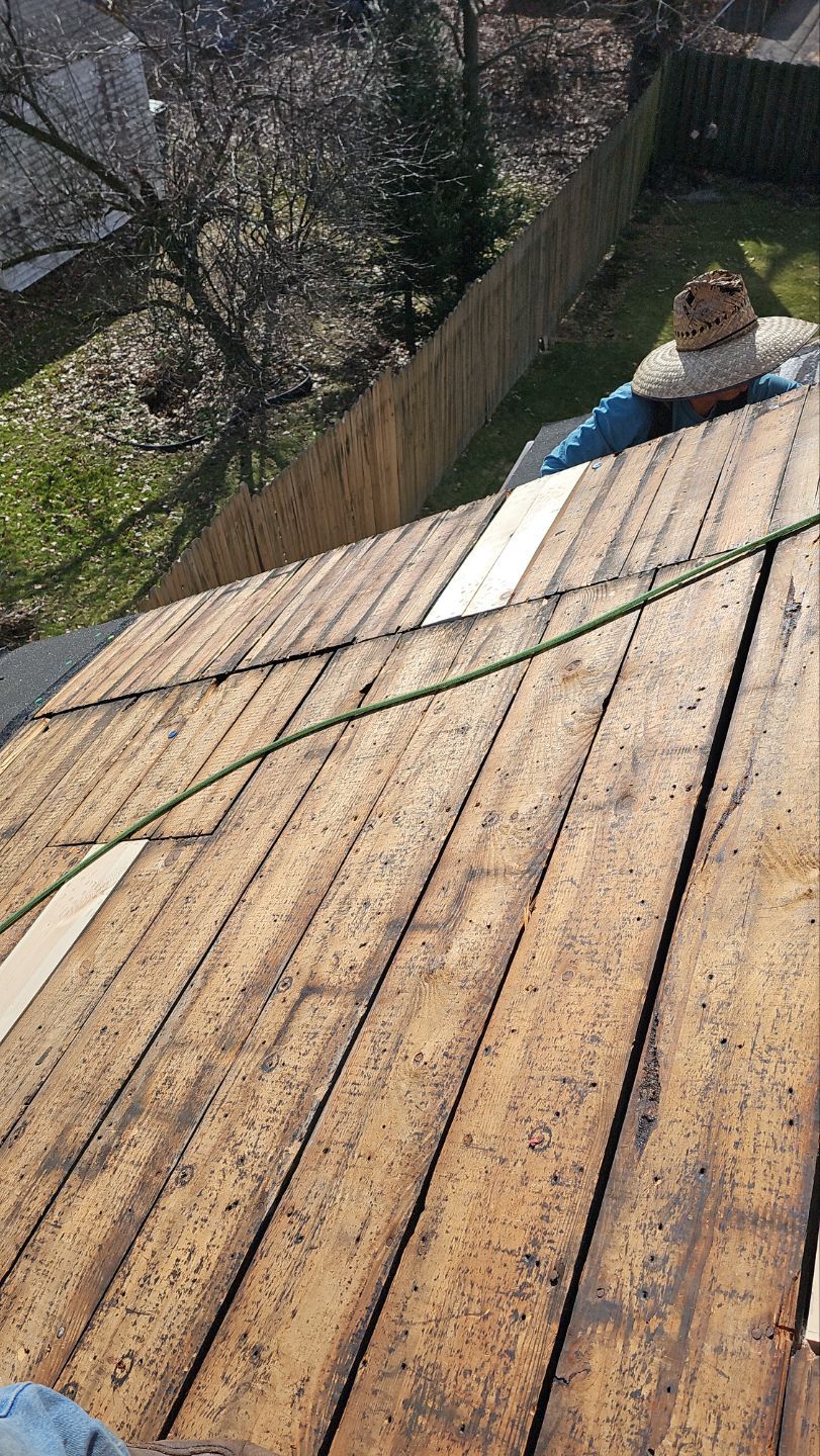 Atlas Pinnacle, Color: Morning Harvest, Drip Edge: Royal Brown by Eagle Eye Roofing