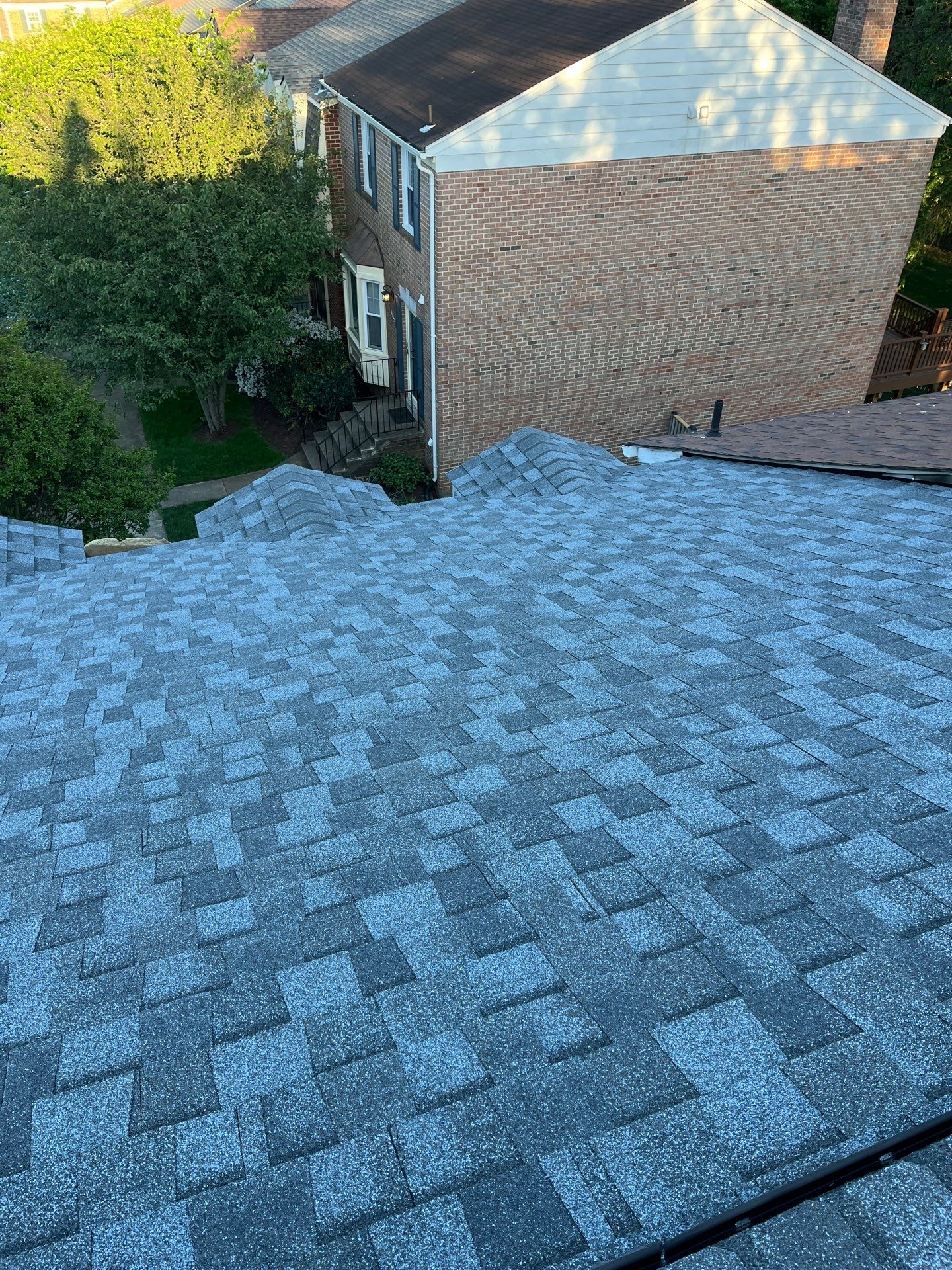 Oakton: CertainTeed Landmark Pro Designer Shingles in Max Def Pewter by RM Banning, Inc.