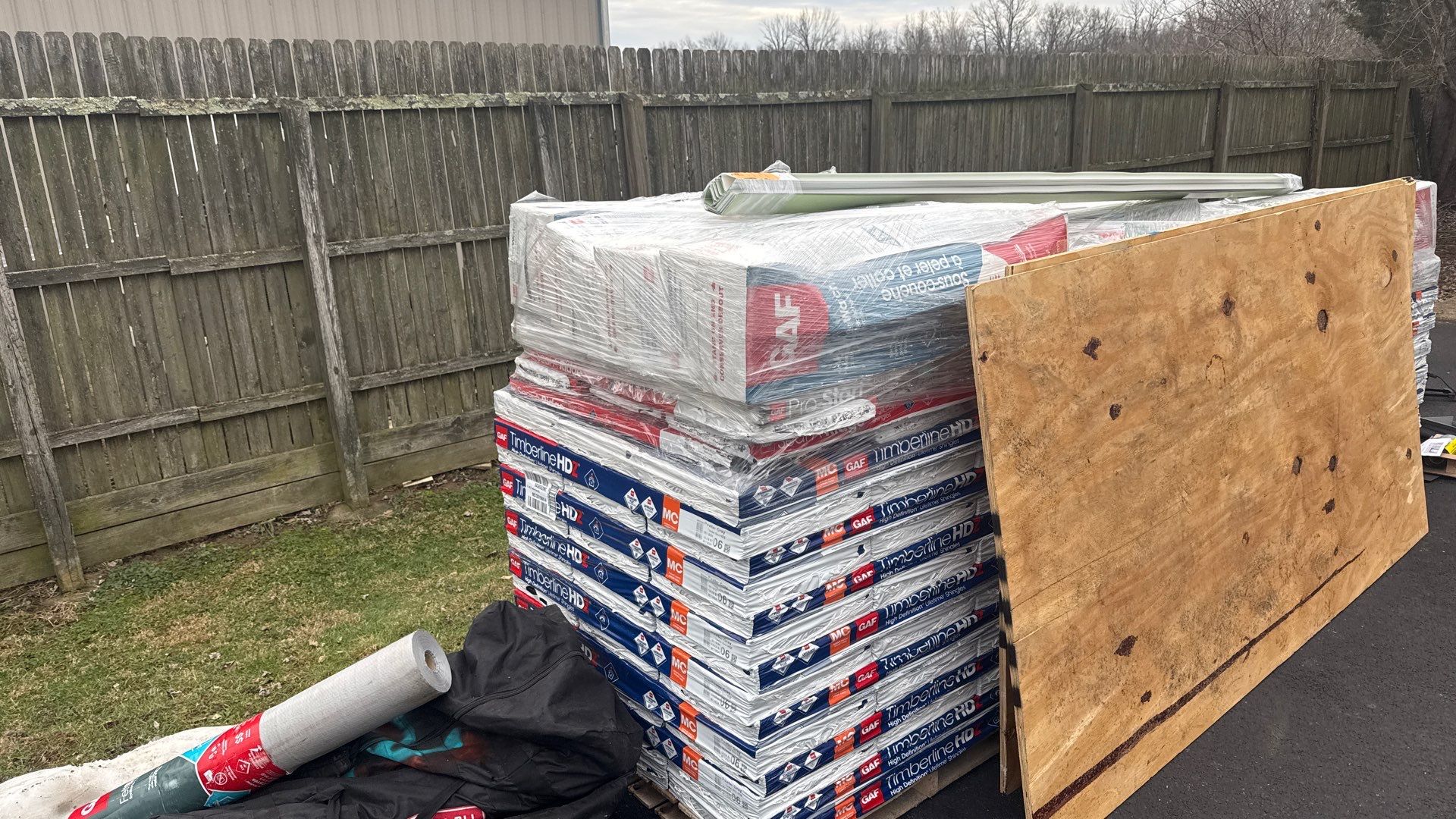 Residential Roofing Installation using Timberline HDZ Shingles - Pewter Gray by RoofX 