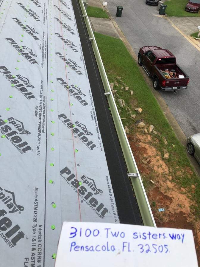 Residential Roofing Installation using IKO Shingles by Antoine Building Company