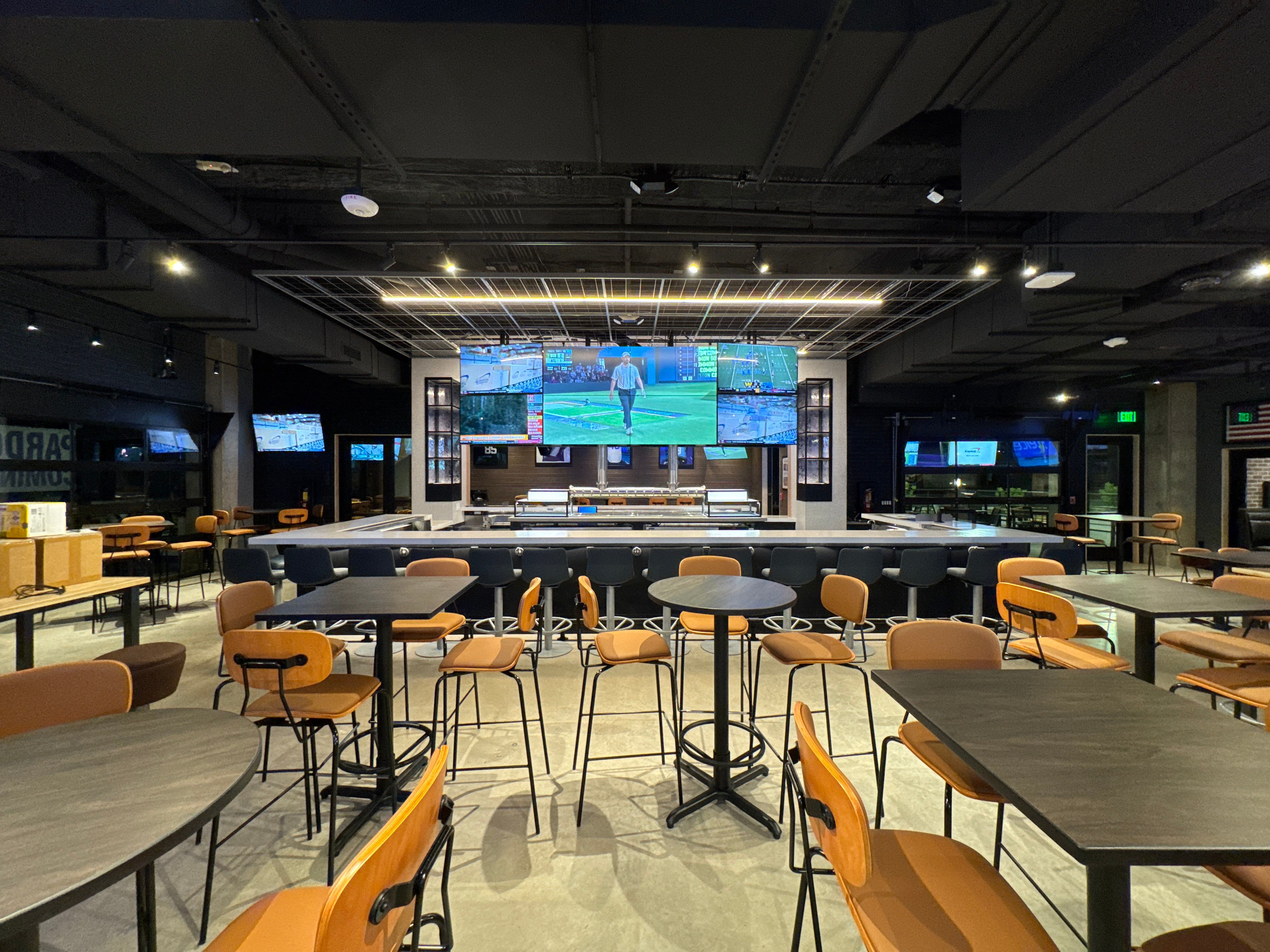 Large Sports Bar AV install by AVSi