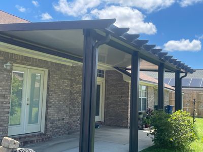 Patio Cover w/Pergola Wrap Package