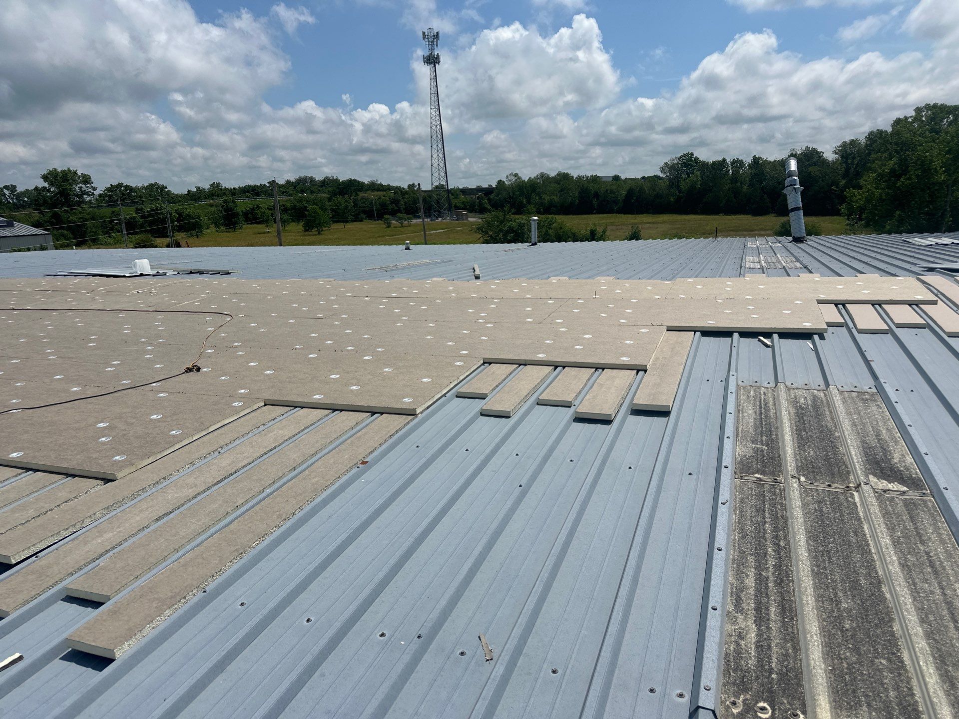 Commercial TPO Membrane Roof Install  by Titan Commercial & Residential Roofing 