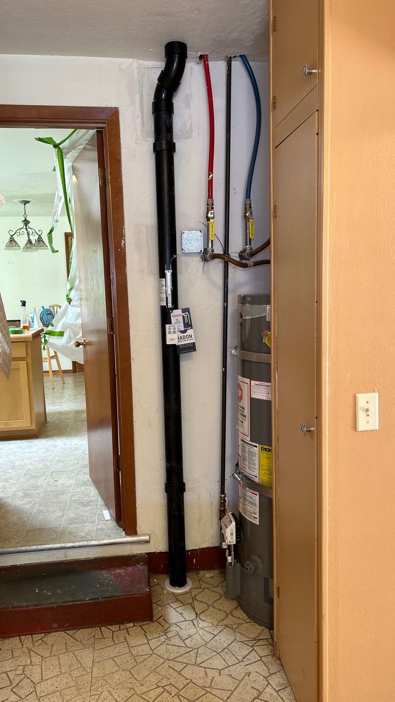 Subslab Radon System by JustRadon.Com