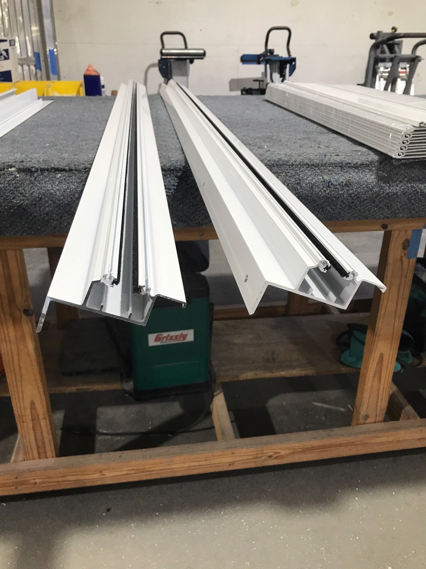 Residential Accordion Hurricane Shutter Installation in Fountain, Florida by Brannan Aluminum Inc.