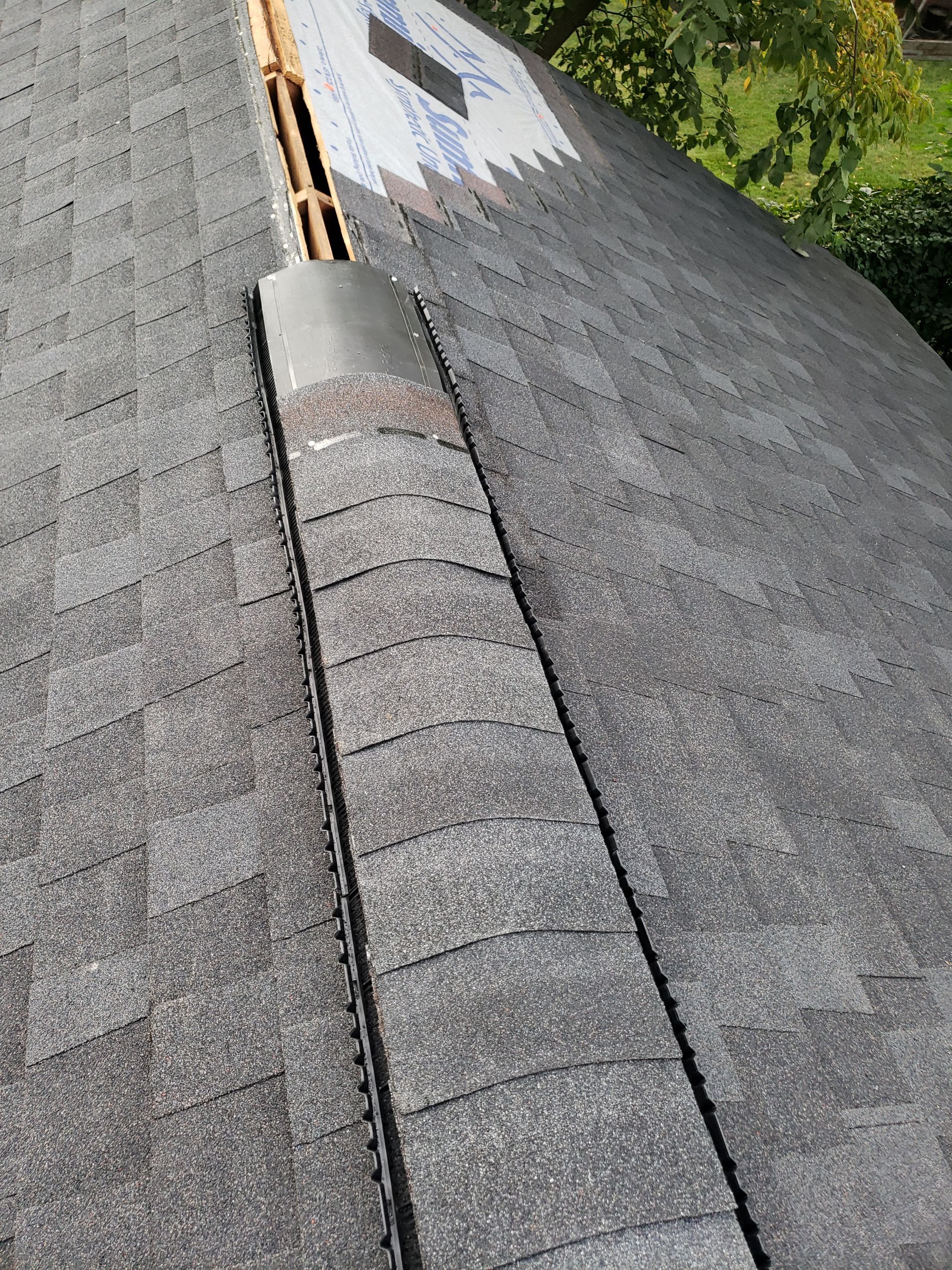 Atlas Pinnacle Pristine Scotchgard: Black Drip Edge: Black by Eagle Eye Roofing
