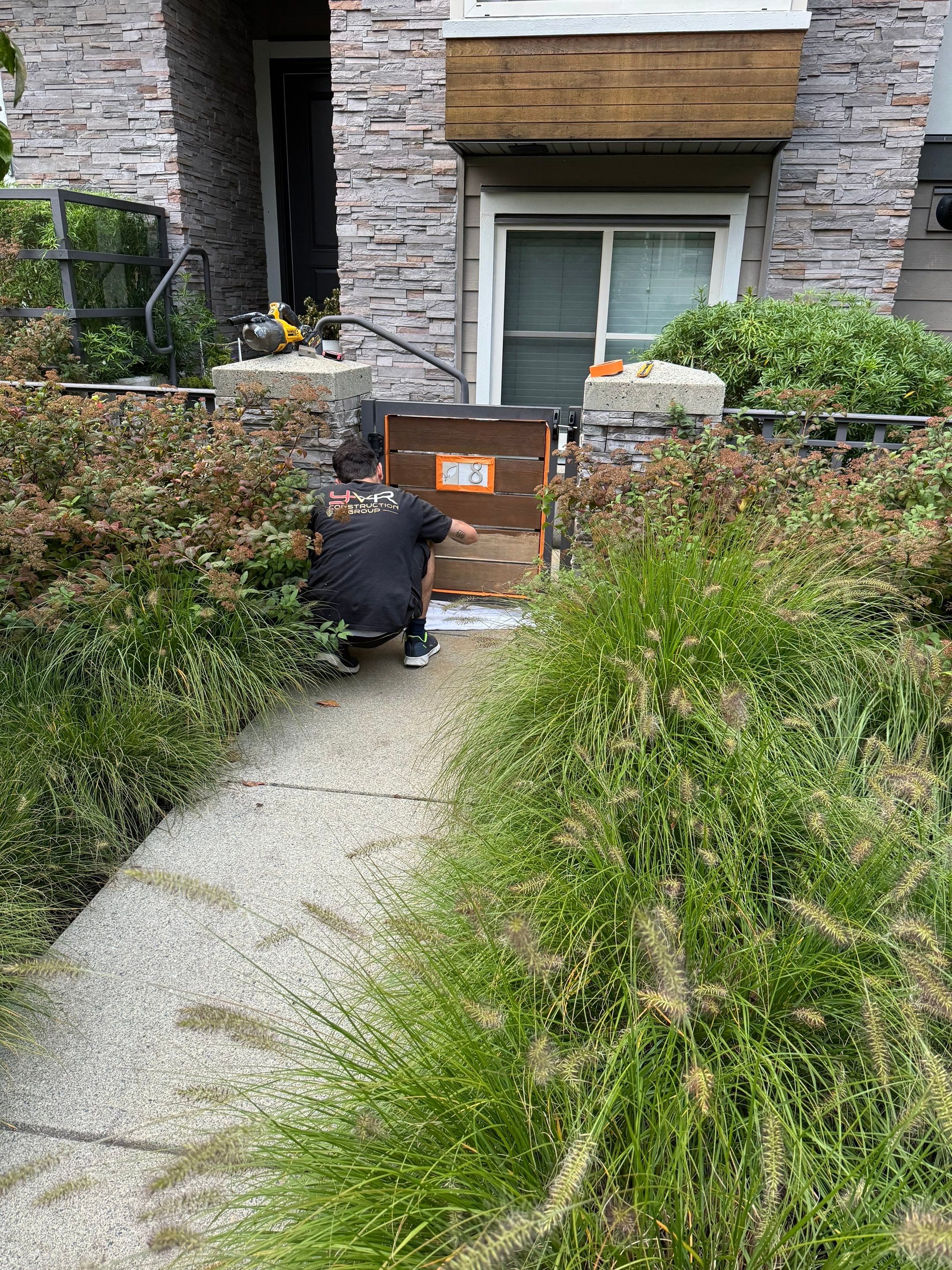 Gate Staining Project by YVR Construction Group