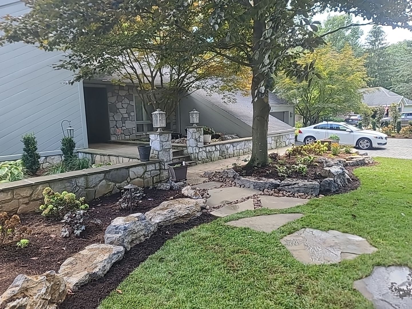 Penn National Project by Potted Luck Landscape