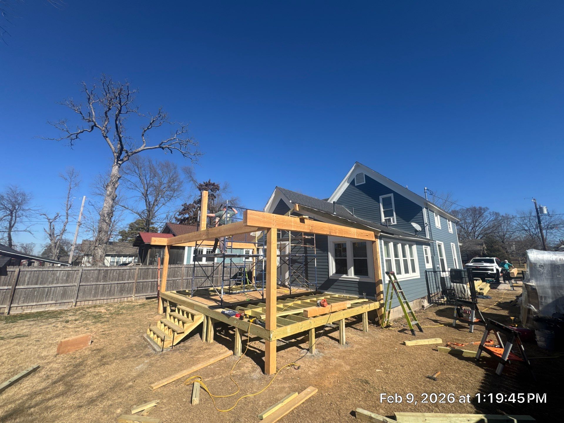 Siding, New Deck and Paint - Rogers by Complete Roofing and Restoration Solutions