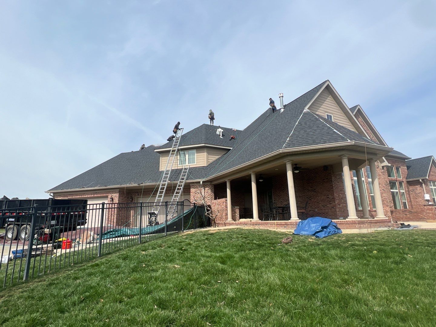 Complete Roof Installation  by H&F Exteriors