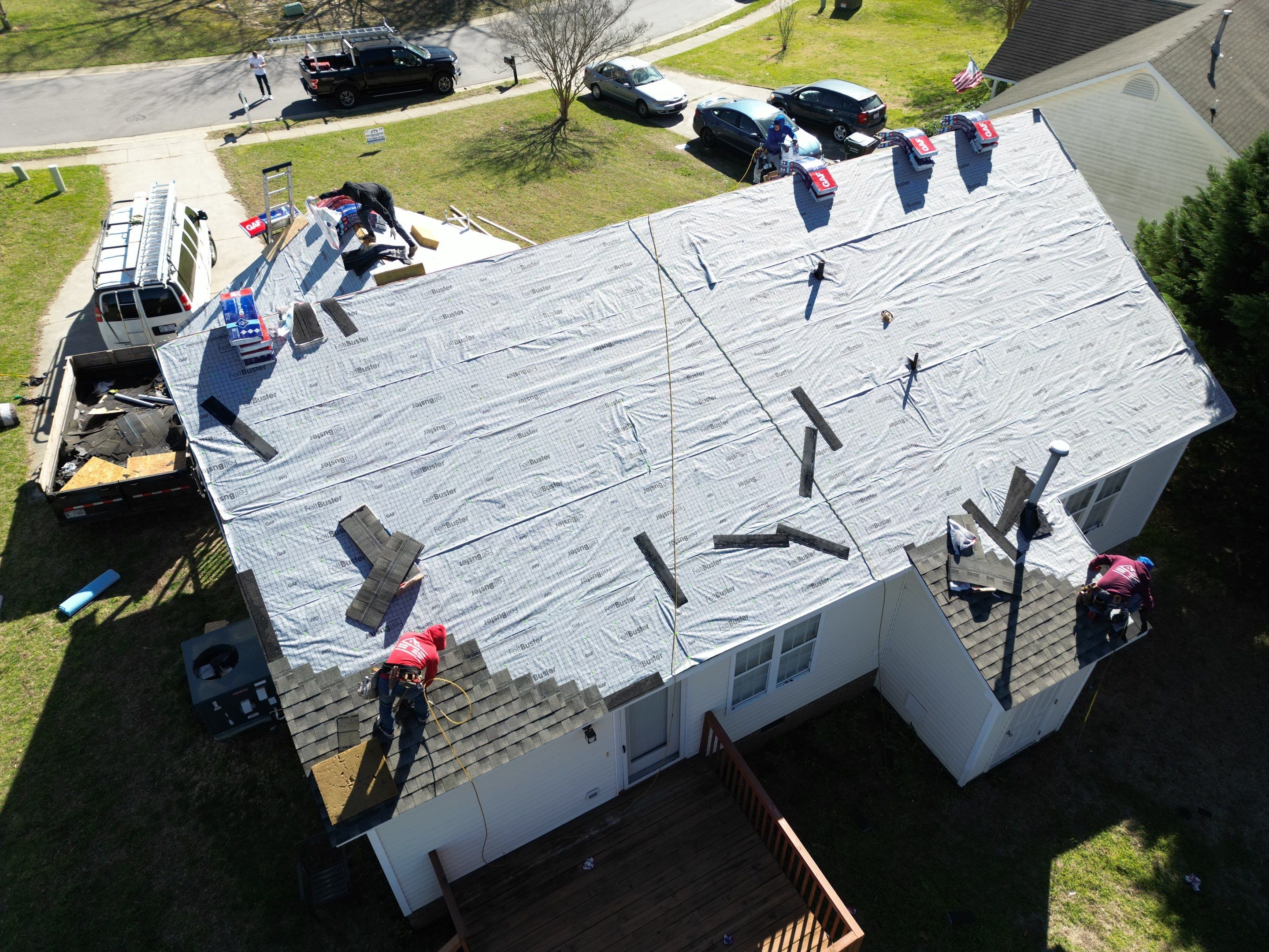 Roof Replacement - GAF Timberline HDZ Weathered Wood by Pro Performance Roofing