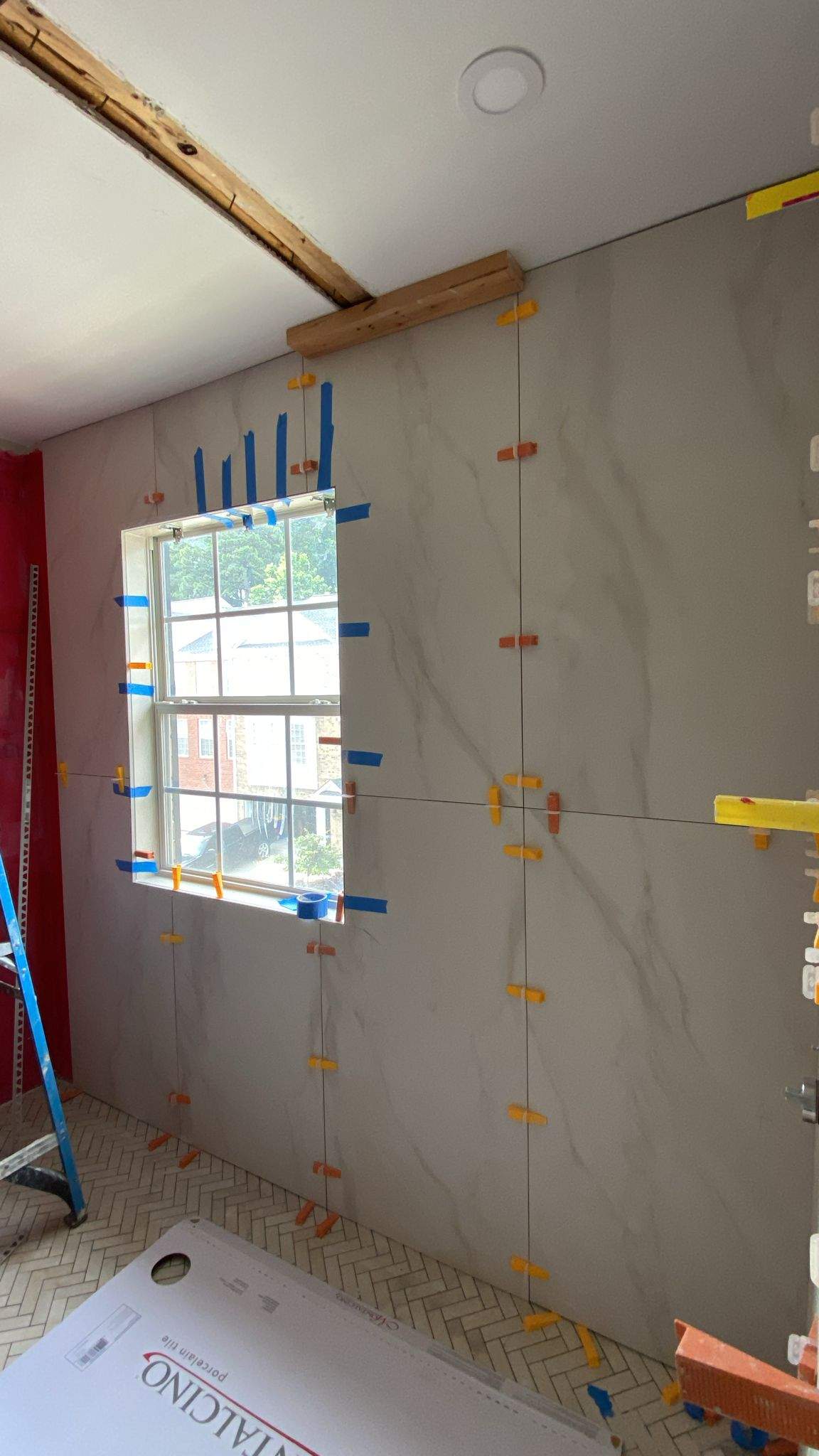 Master bathroom renovation by Prudencio