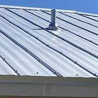 26ga 5V Crimp Mill Finish by Total Roofing System The Metal Roof Experts