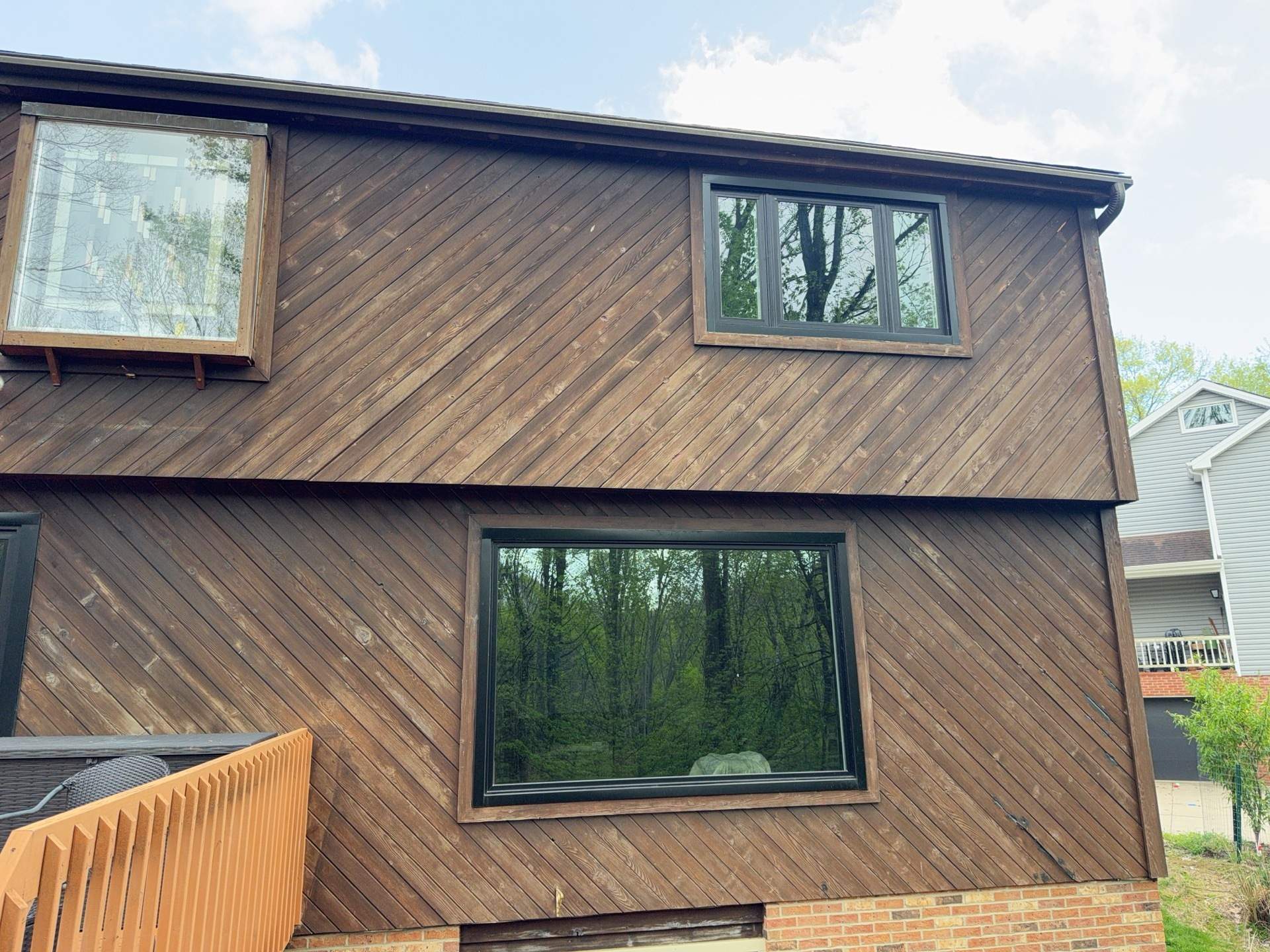 James Hardie Board and Batten Midnight Black Renovation in Wexford by Ideal Siding Pittsburgh