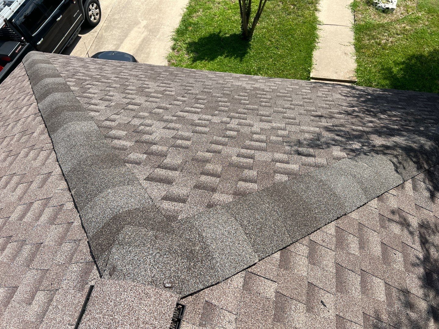 Residential Roofing Repair using GAF HDZ Timberline by Oakwood Roofing and Construction, LLC