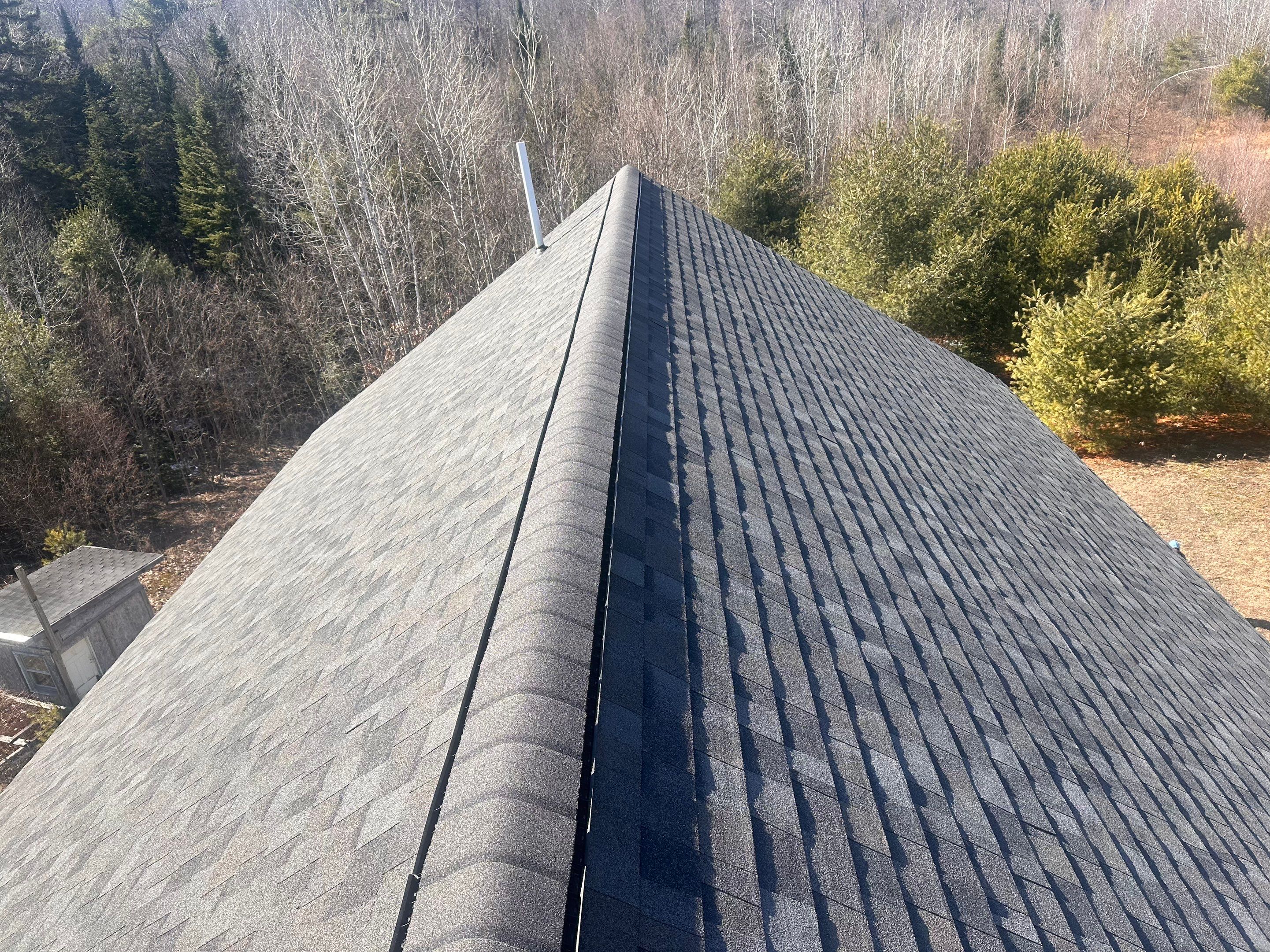 Owens Corning Duration Asphalt Roof Replacement in Canaan, NH by Tall pine roofing