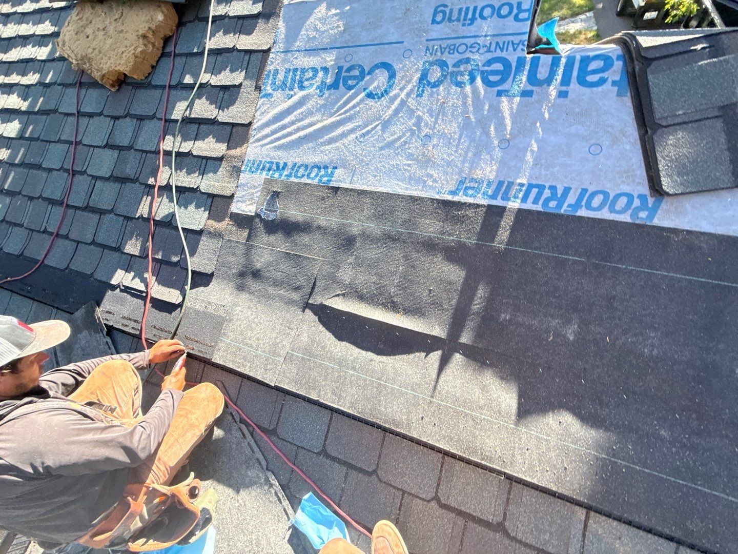Roof Replacement using CertainTeed Landmark by 180 Contractors