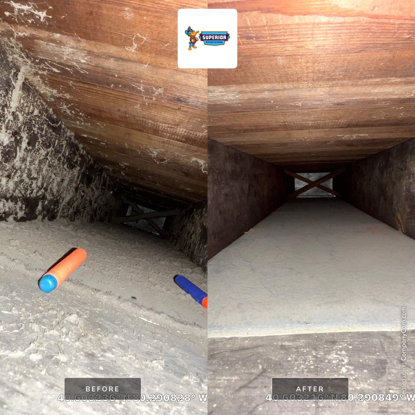 Air Duct Cleaning With a Vacuum Truck in Aliquippa, PA by Superior Air Duct Cleaning