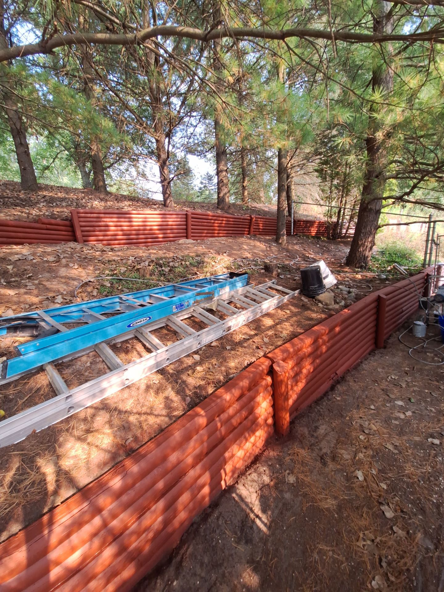 Color update with exterior staining and painting by Gordon Painting