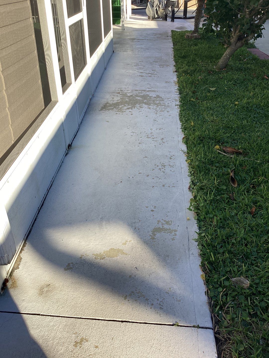 Driveway using Mt Everest by Amvet concrete coatings llc