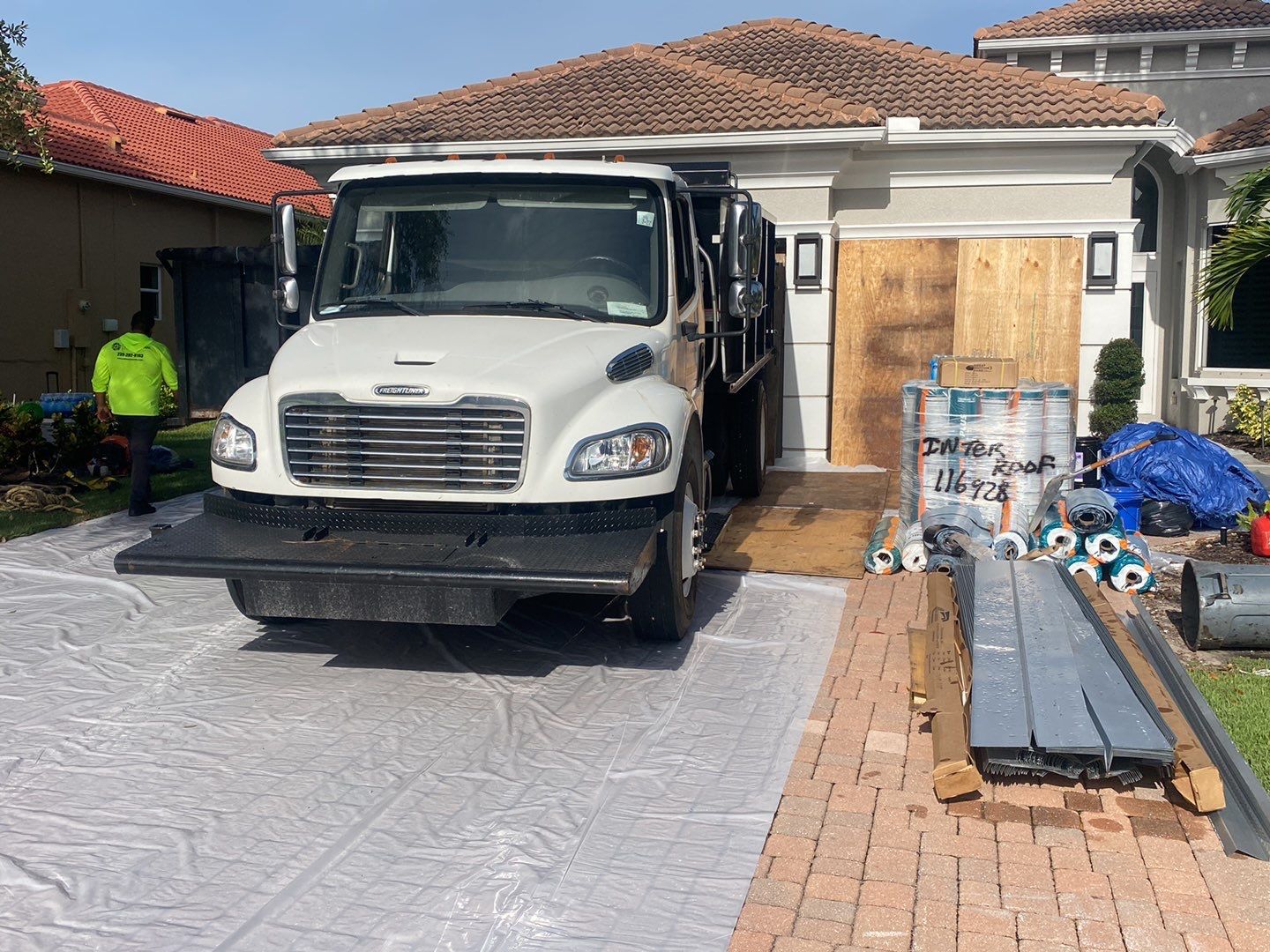 Residential Roofing Installation using Concrete Tile in West Bay Country Club by International Roofing