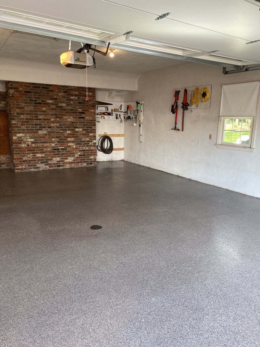 Large Patio + Garage Project in Pittsburgh by Floors in a Day, Inc