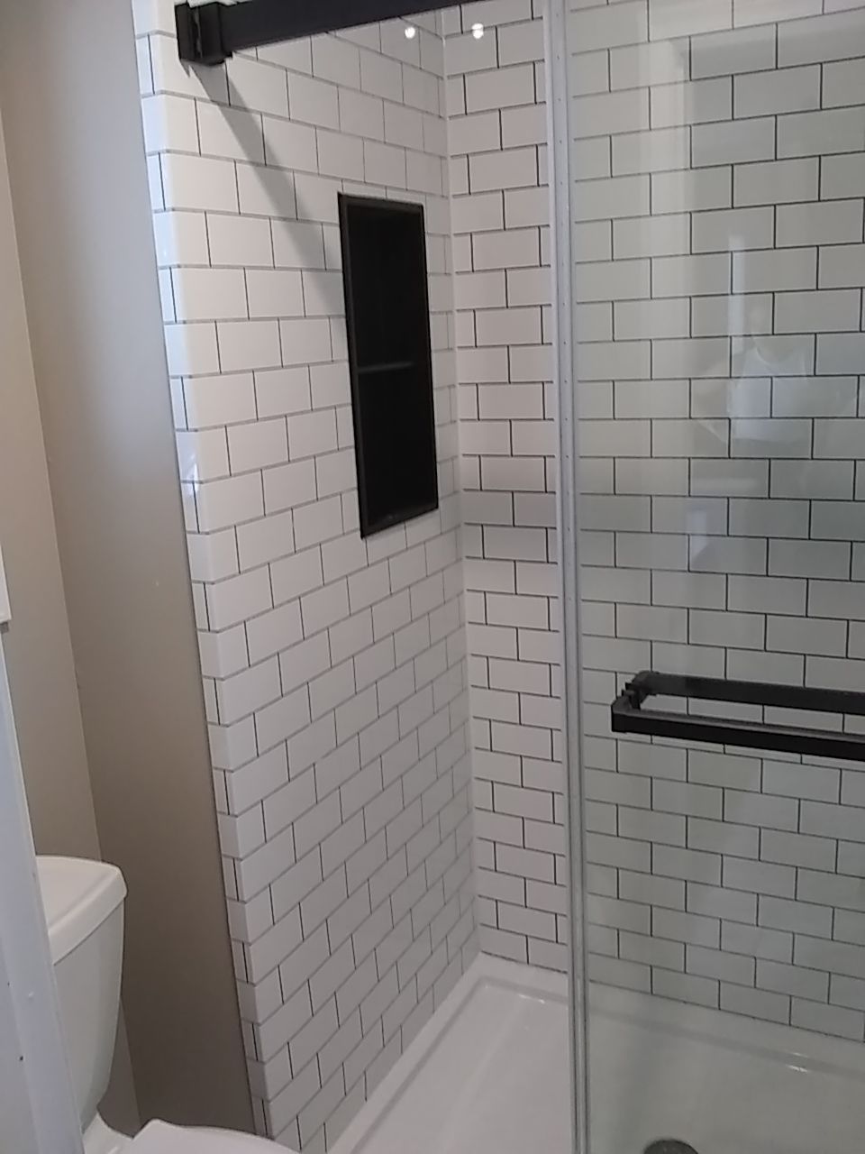 Acrylic shower, lifetime warranty by The Shower Company