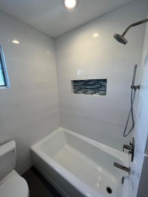 Bathroom Remodel using Tile