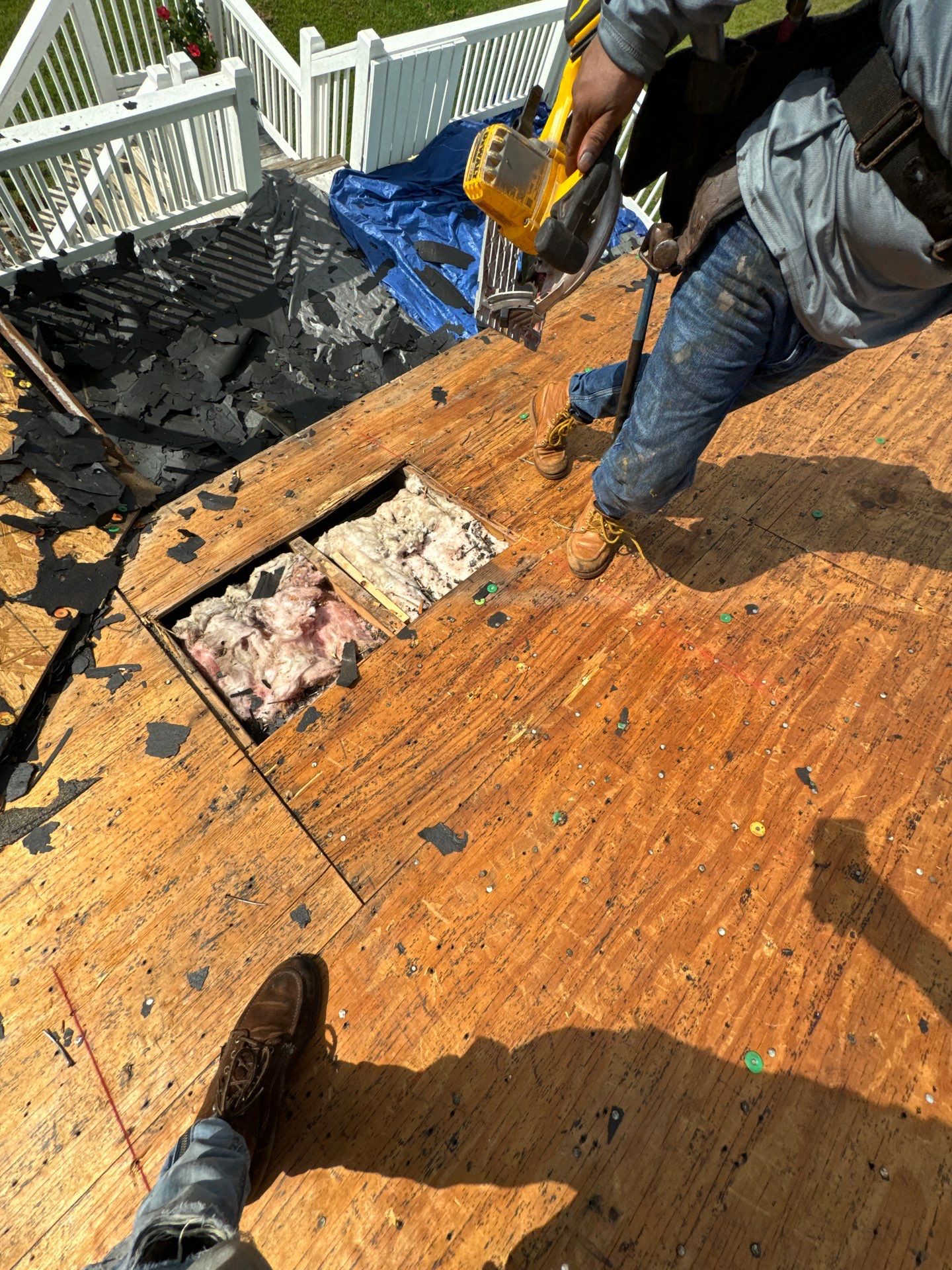 Residential Roofing Repair using Owen's Corning Duration (Lifetime) Shingles by Roof Repair Company