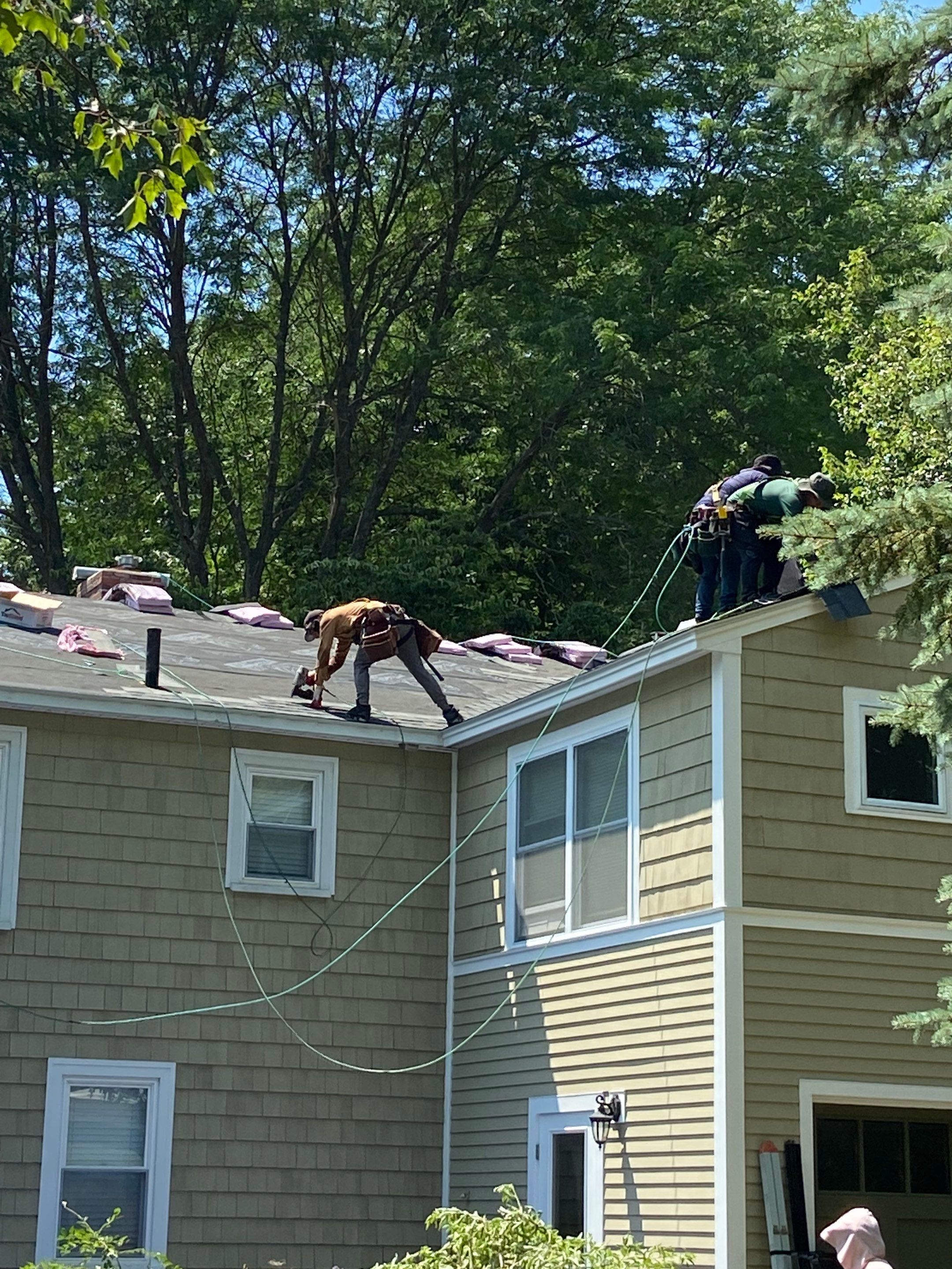 Residential Roofing Installation using Owens Corning TruDefinition by Sensible Home Solutions