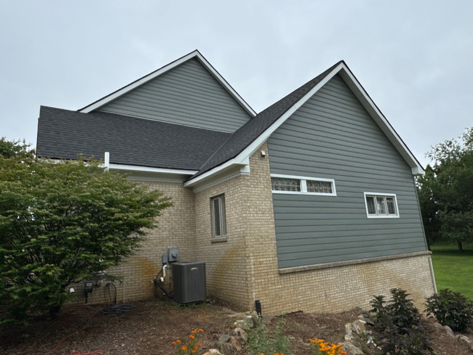 Siding Replacement using Alside Mountain Fern by 180 Contractors