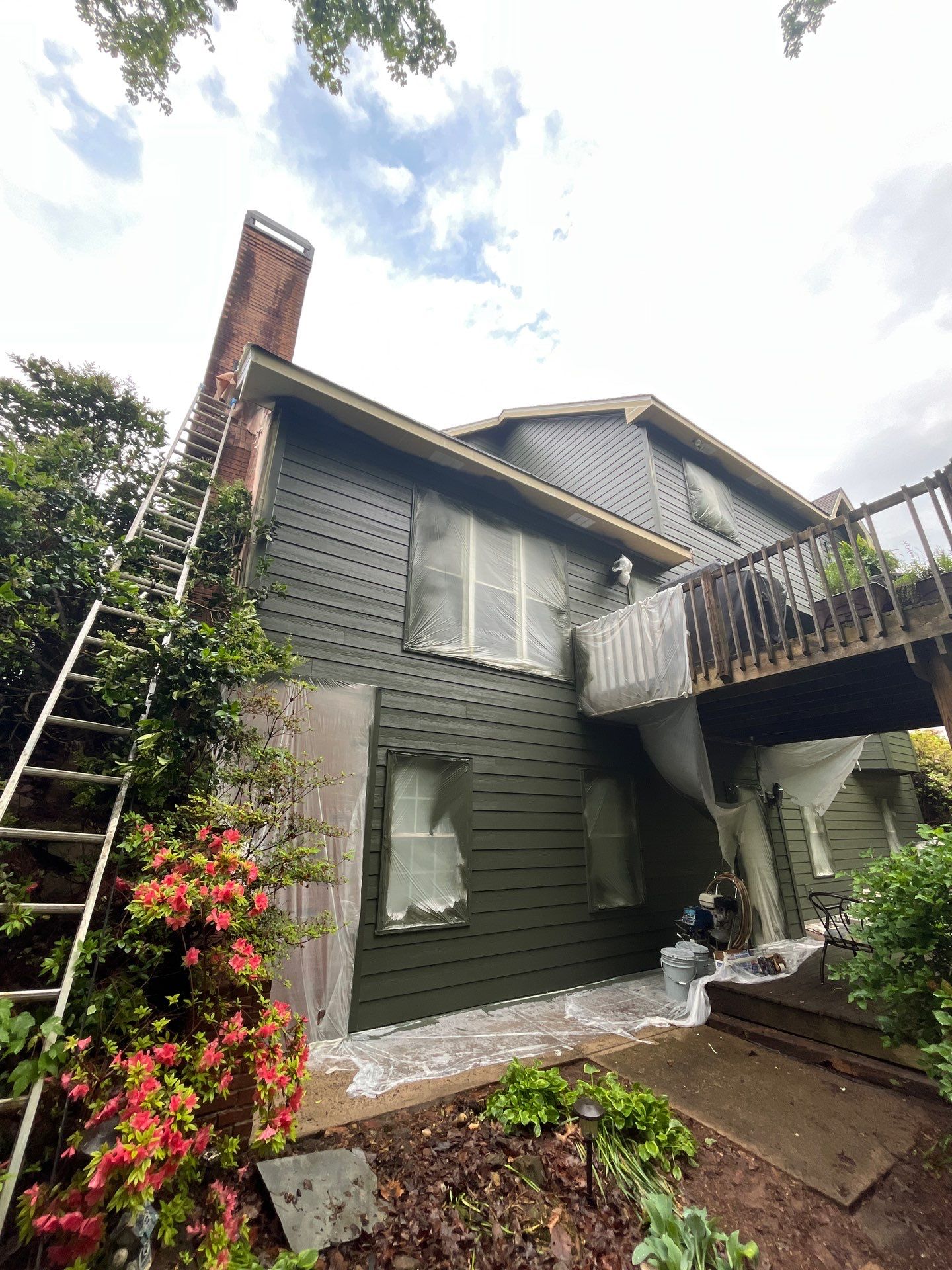 Master Vinyl Window and James Hardie Siding Installation in Suwanee, GA by Nelson Exteriors