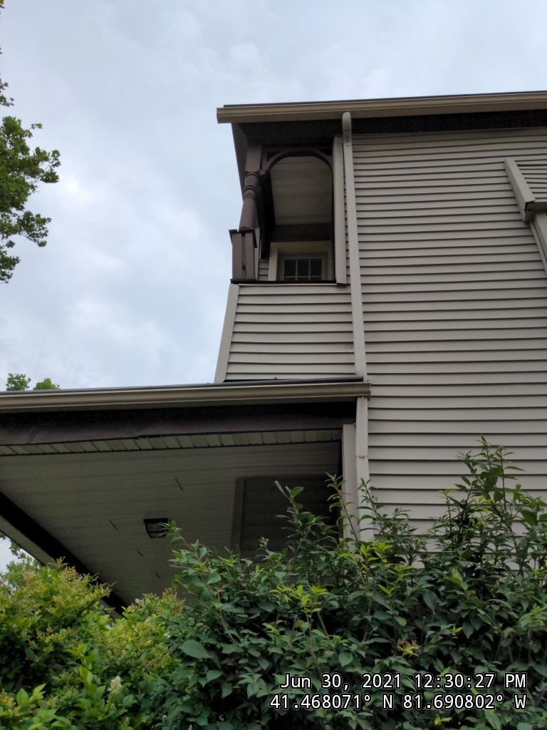 Fire damaged home in Tremont by Absolute Roofing and Construction