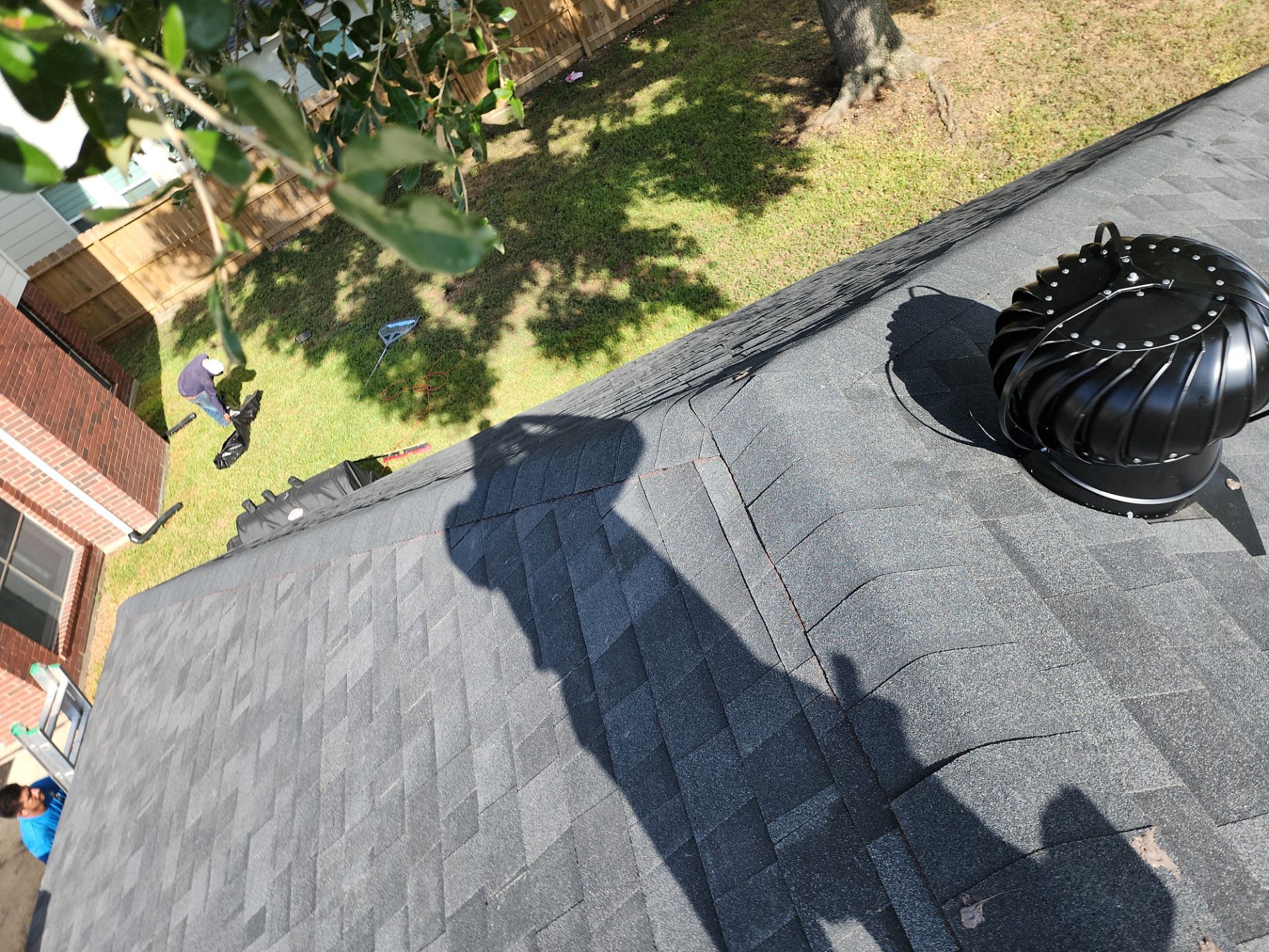 Residential Roofing Installation using Owen's Corning Duration (Lifetime) Shingles by Roof Repair Company