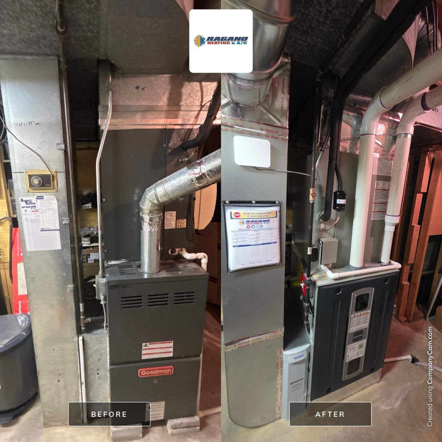 American Standard Dual Fuel System by Ragano Heating & Air Conditioning Inc