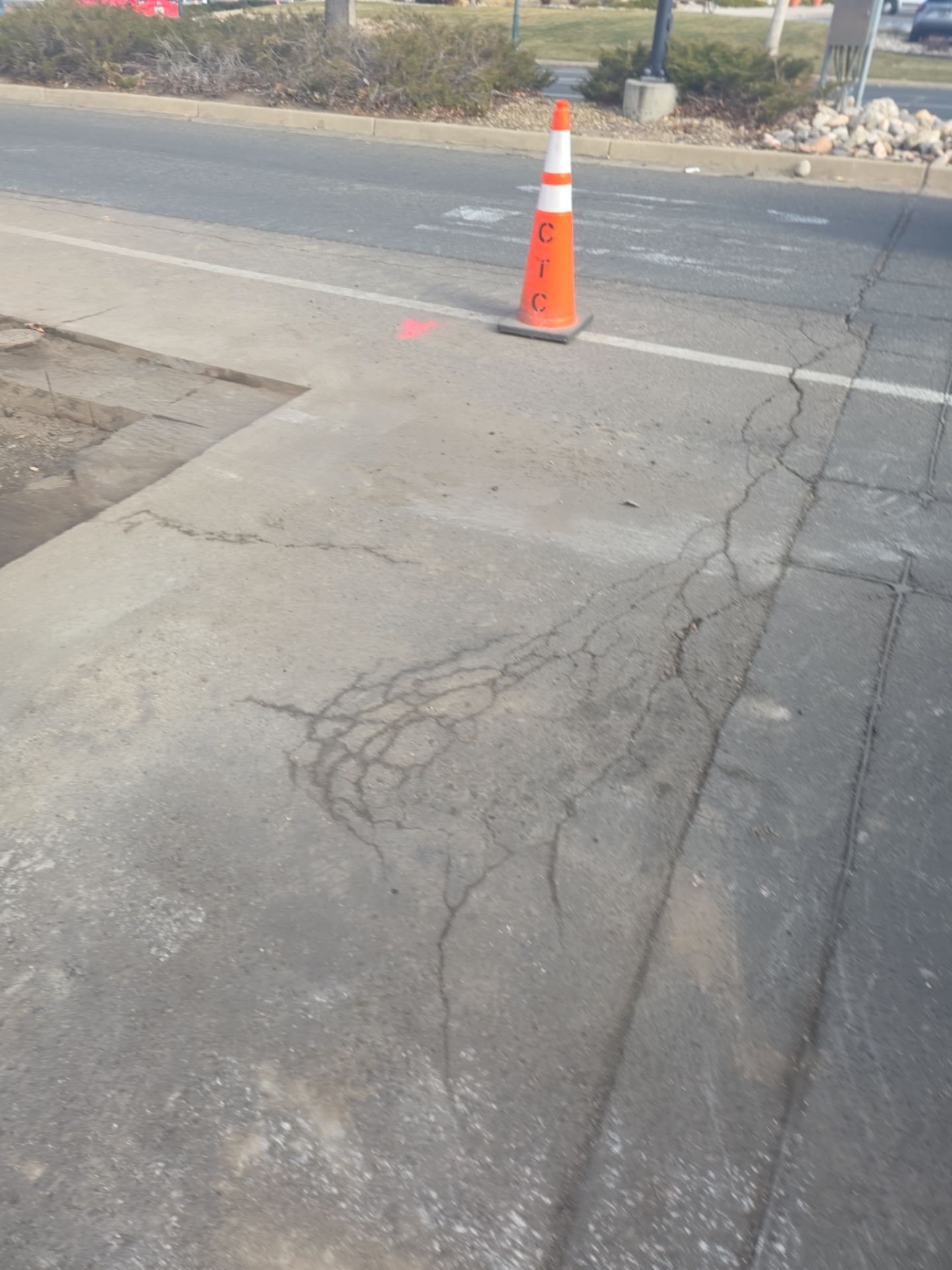 Asphalt Patching for underground project Colorado Mills by DMH Site Services