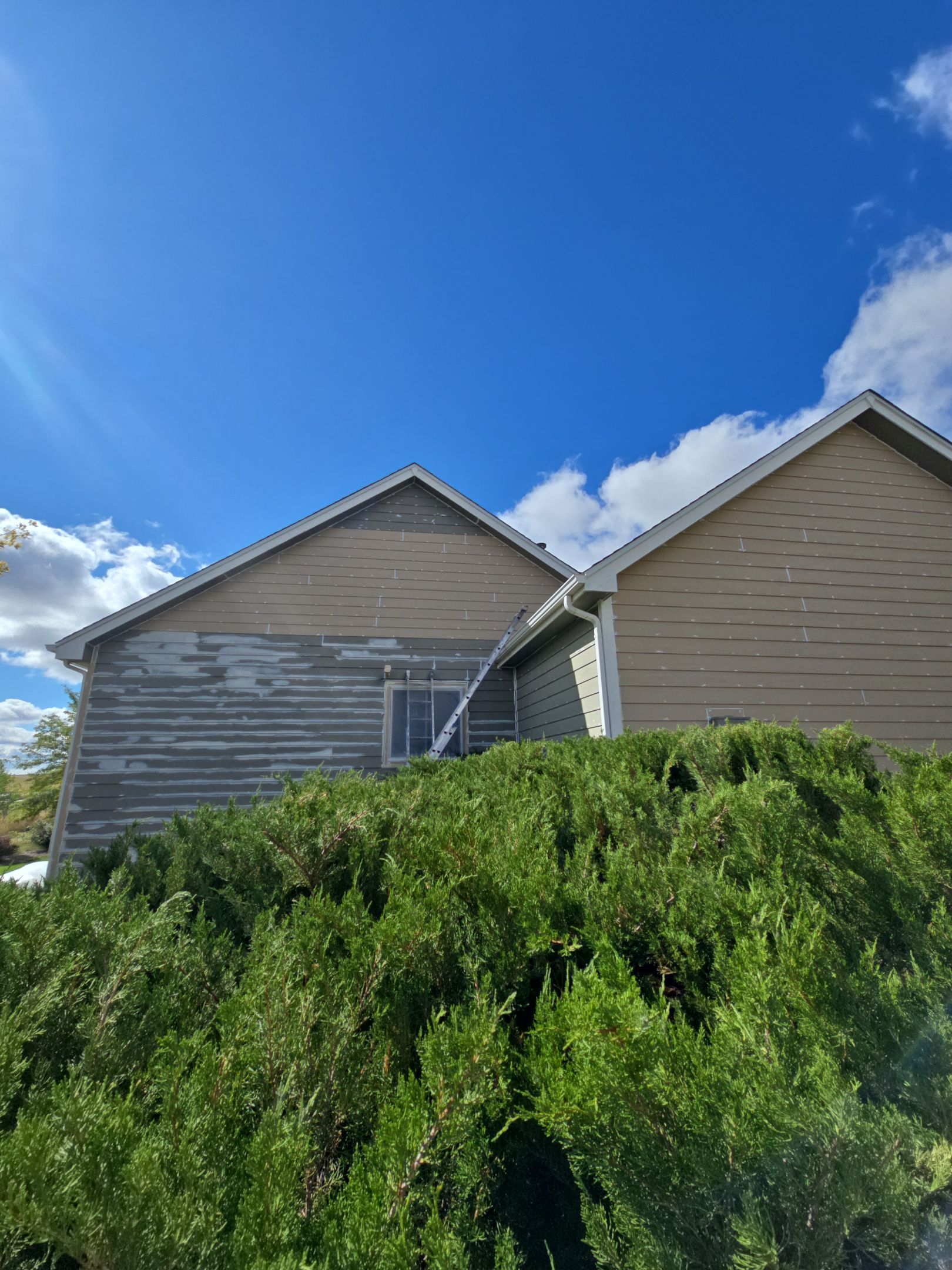 From Faded to Timeless: White & Black Exterior Renewal by J&M Painting LLC
