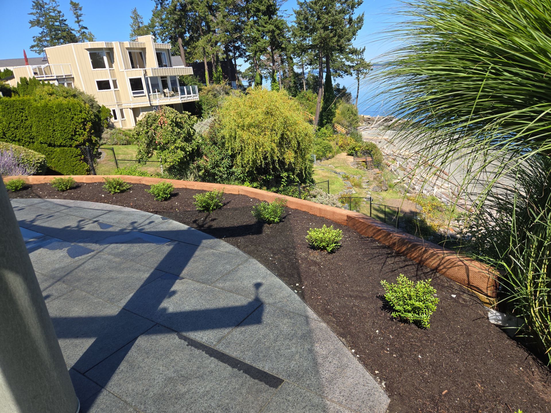 Patio Edge Stabilization & Romex Upgrade by Habanero Garden and Exterior Care