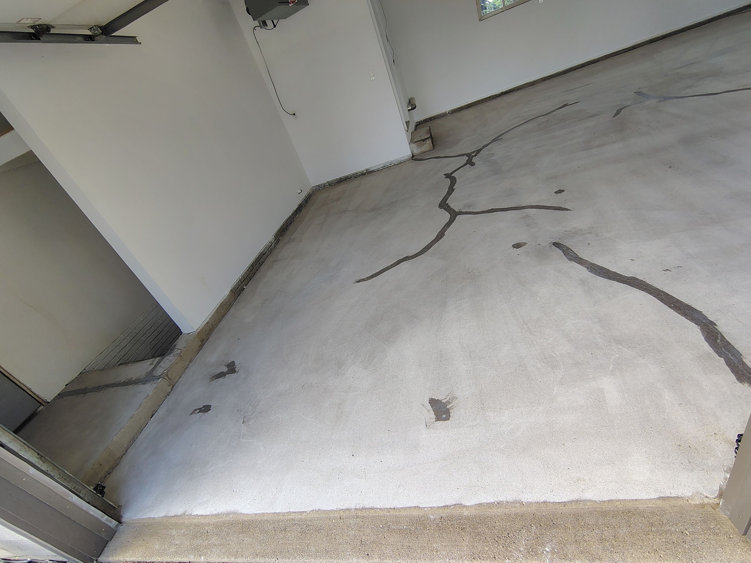 Hartford Garage Concrete Coating With Orbit Flake Finish by Select Painting, Coatings & Garage Cabinets