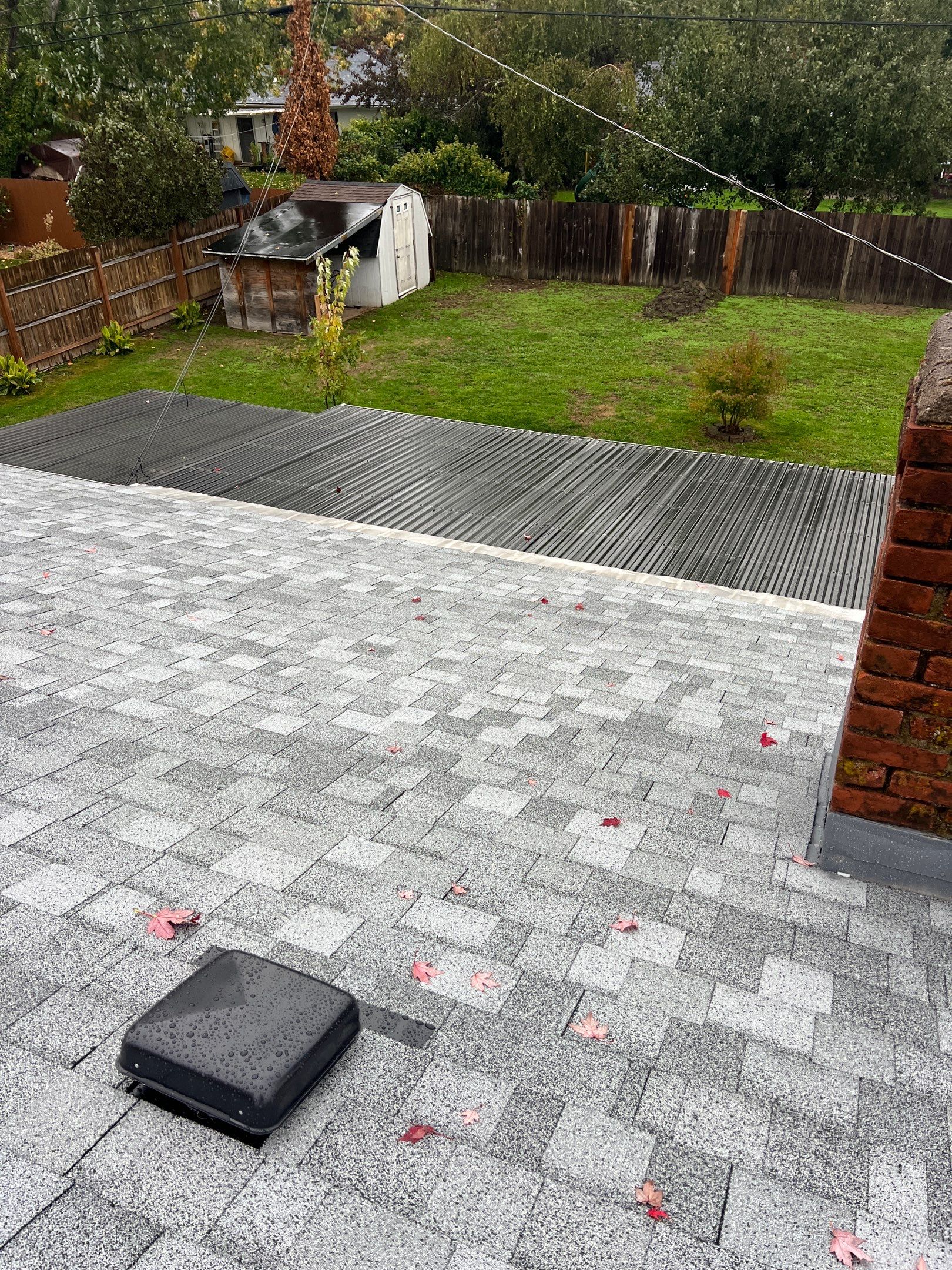 Residential Roofing Installation using IKO Dynasty (Color: Frostone Grey) by Orezona Building & Roofing Company, Inc.