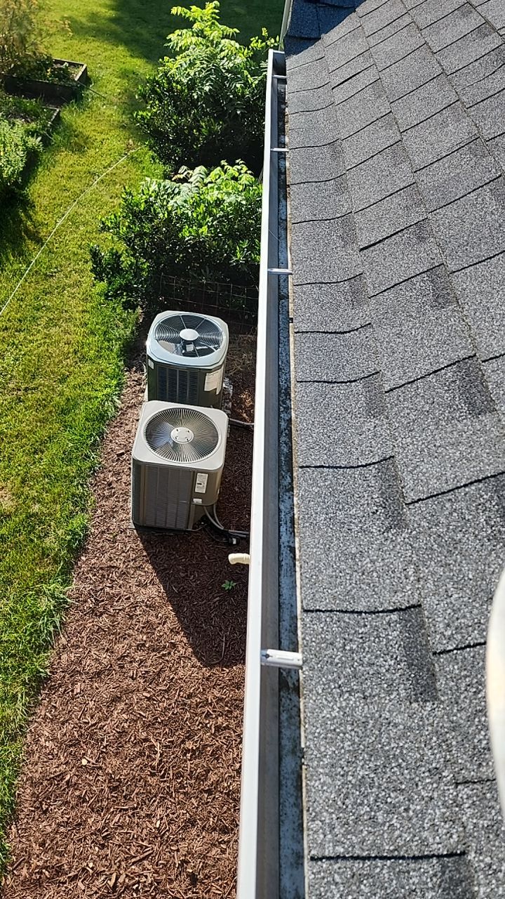 Gutter guard instalation  by Power Wash Masters LLC
